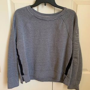 Grey Calvin Klein sweatshirt, size small